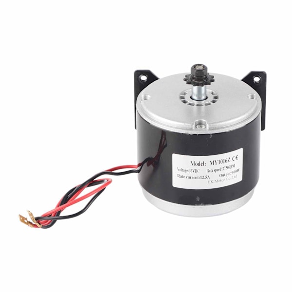 Elcykel Børstet Motor Kobberspiral Varmebestandig 2750 RPM DC Børstet Elmotor 36V 300W