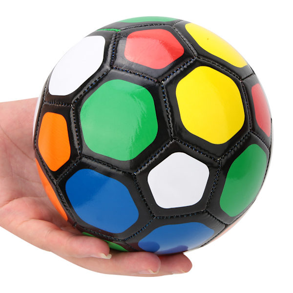 Børne Udendørs Leg Træningsstørrelse #2 Fodbold Børn Sport Match Fodbold 13cm/5.1tom Farverig