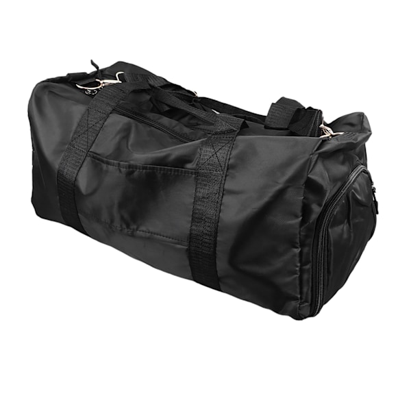 Resa Duffelbag Torr Våtseparerad Sport Gym Bag Shoulder Weekender Overnight Bag Stor Kapacitet för män Kvinnor Svart