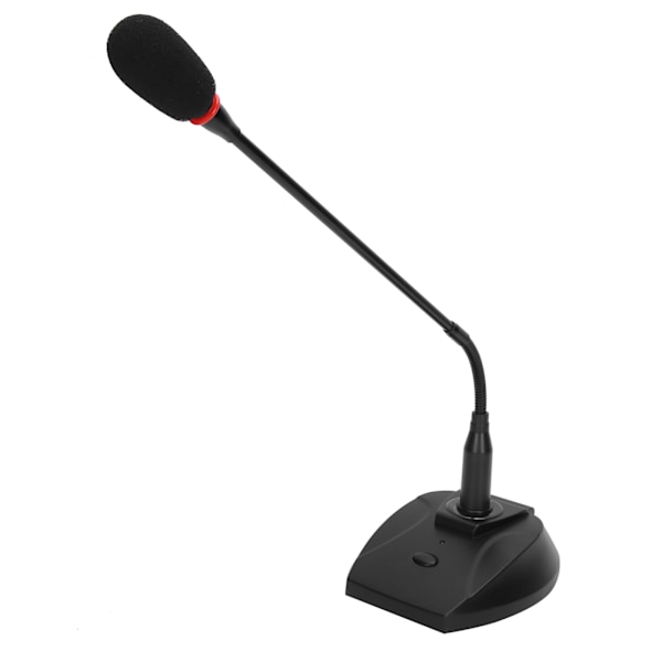 USB-skrivbordsmikrofon Professionell Svanhals Trådbunden Mikrofon för Konferensmöte Spel Live