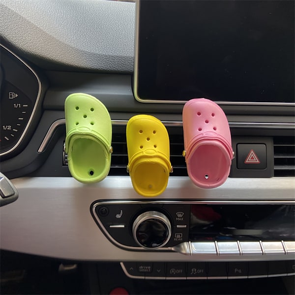 Bil Luftkonditionering Aromaterapi Clip Skor Formad Creative Diffuser Luftutlopp Vent Clip för fordon