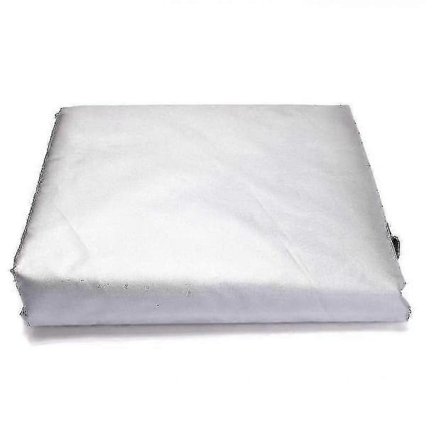 Firkantet boblebadtrekk for spa, elastisk vanntett solbeskyttelse sliver 200*200*85cm
