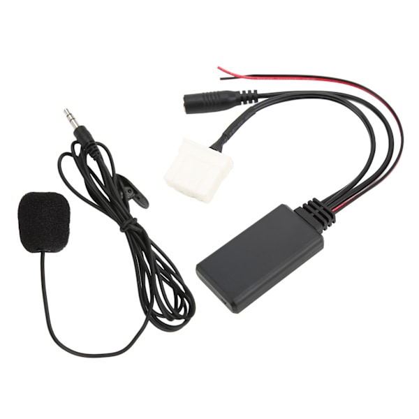 Bilstereo Radio Bluetooth Audio Forlængerkabel med Mikrofon Udskiftning til Mazda 2 3 5 6 8 2006 og fremefter