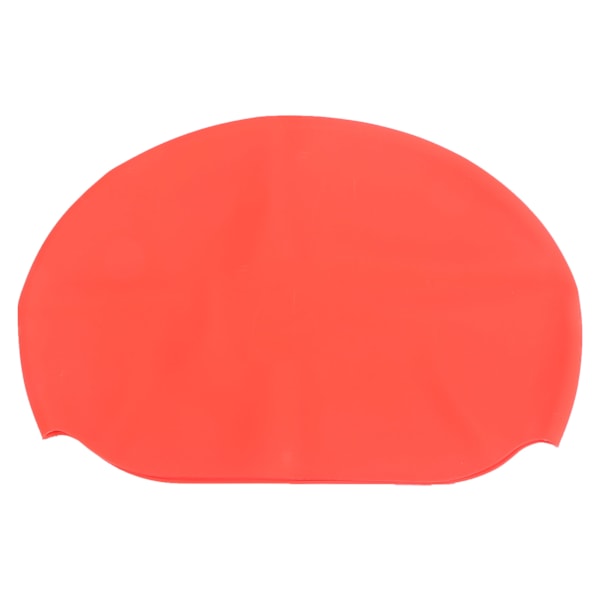 Vattentätt cykelhjälmskydd Elastisk Silica Gel Cykelcykelhjälm Regnskyddsskydd Röd