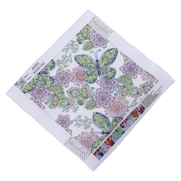 Rhinestone Maleri 30x30cm DIY Utsøkt Lyse Farger Antioksidant Ingen Falming Rhinestone Kunstsett for Voksne Barn AK002