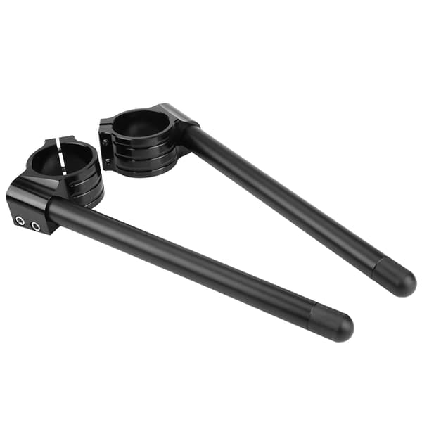 Universal Handlebar Fork Clip Ons Clipon Billet Separate Handle Racer Motorcycle Dia 37mm