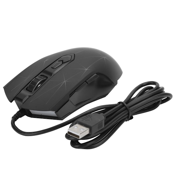 AJAZZ Trådløs Mus USB RGB Skrivebord Bærbar Gaming Justerbar DPI Datatilbehør AJ52AJ52 Star Black