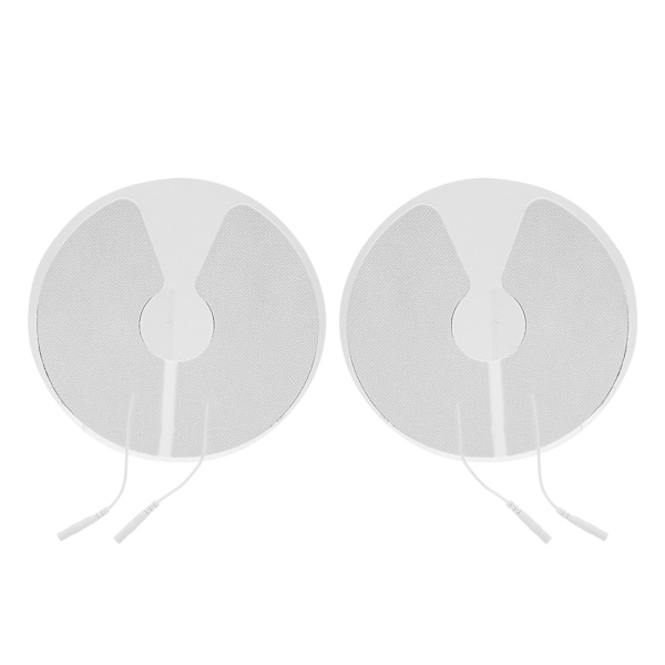 2 st icke-vävda bröstelektroder för Elektrisk TENS-fysioterapimaskin 16 cm 6,3 tum