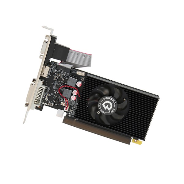 Peligrafiikkakort 4GB 64-bittinen GDDR3 954MHz GPU-kello PCI Express 2.0 Työpöytägrafiikkakortti tietokoneen pelikäyttöön