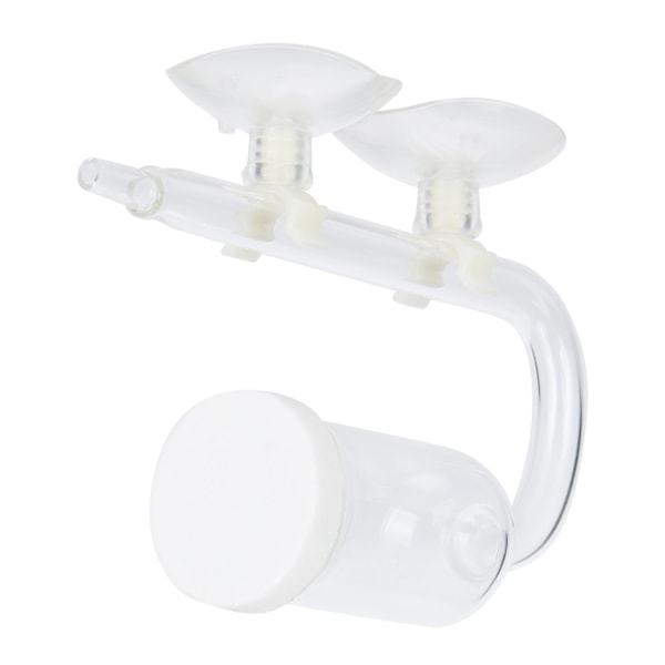 Akvarium Koldioxid Transparent Bubble Counter Raffinator CO2 Fish Tank Diffuser Liten