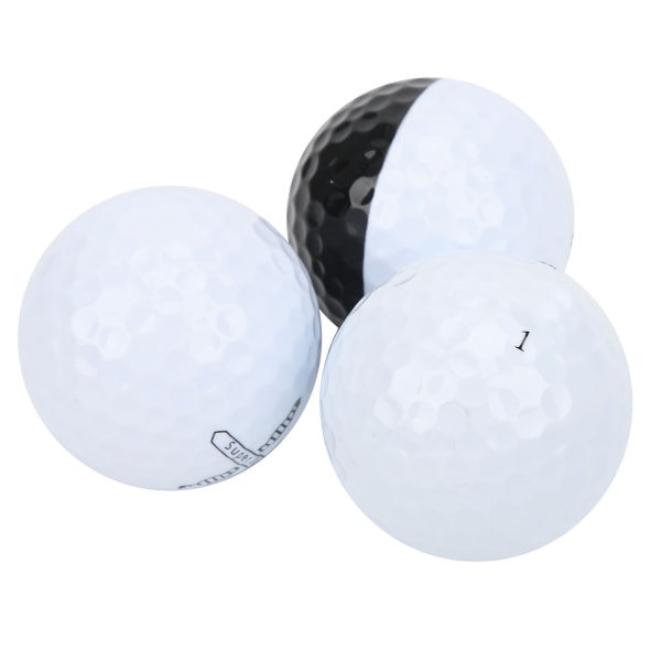 3 stk. Gummi golfballer Driving Range Treningsballer Golfklubb ekstra tilbehør