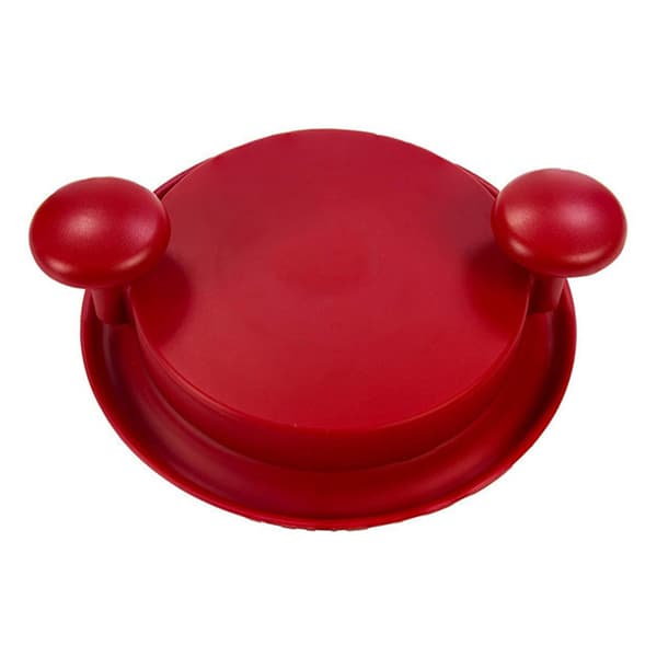 Meat Shredder Prevent Slip Base Efficient Manual Meat Shredder with Handle for Chicken Beef Red