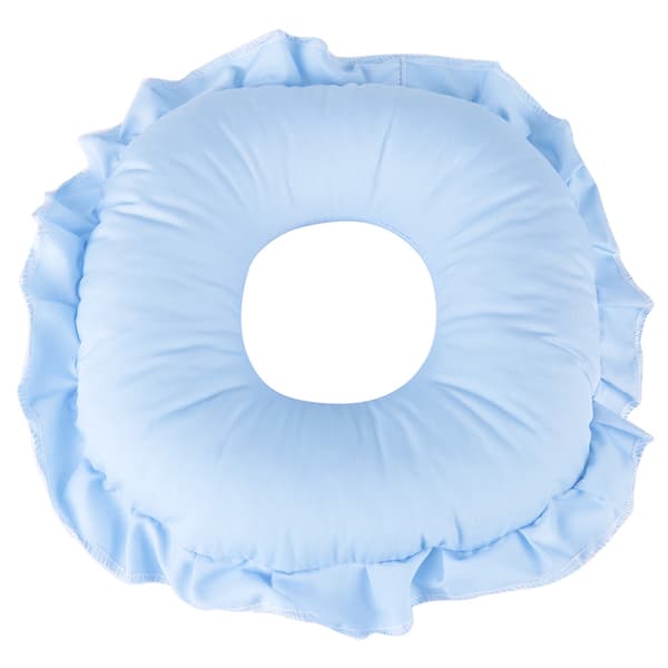 Polyester Face Relax Pillow SPA Salon Massage Hollowed Pillow Nap Rest Cushion Blue