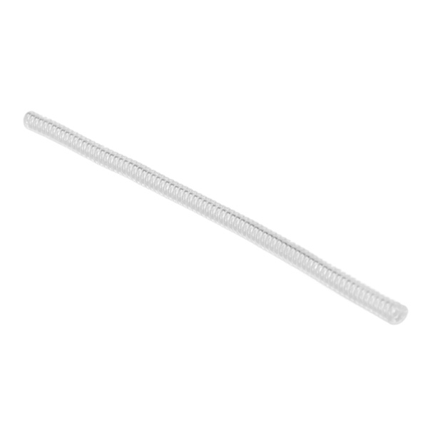 Rund spiralring storleksjusterare Transparent snygg stark elasticitet Cirkulära ringar Regulator 3mm/0.12in