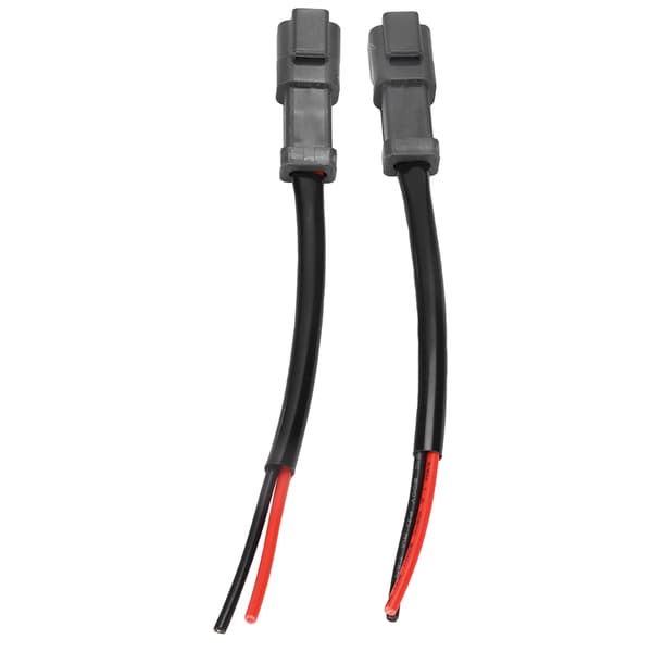 Par DT Hann Socket Ledningsnett Retrofit Koblinger Kabling Universell for Frontlykt Tåkelys 12V‑24V
