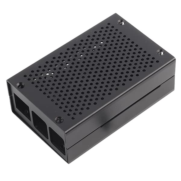 Aluminiumlegering Fodral Moderkortsskydd Elektroniska Komponenter Lättvikt för Raspberry Pi4