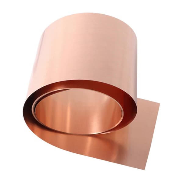 Kopparplåt Ren Koppar 1 Meter Multifunktionell Robust Professionell Metallfolie[LD] 0.1mm