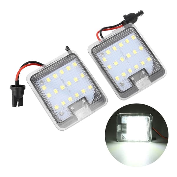 2 st LED Vingspegel Belysning Dörrbelysning Exteriör Passar Ford/Focus 2013