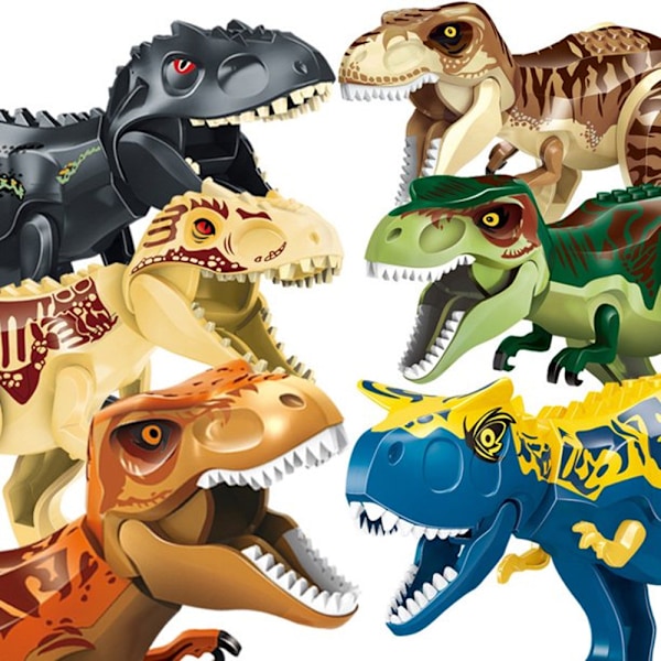 Stor Ankylosaurus byggeklodser stor dinosaur tema legetøj egnet til børns fødselsdagsgaver nytårsgaver
