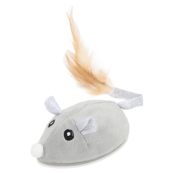 Cat Mouse Toy USB Charging Lifelike Safe Interactive Kitten Automatic Moving Mouse Toy for Indoor Use