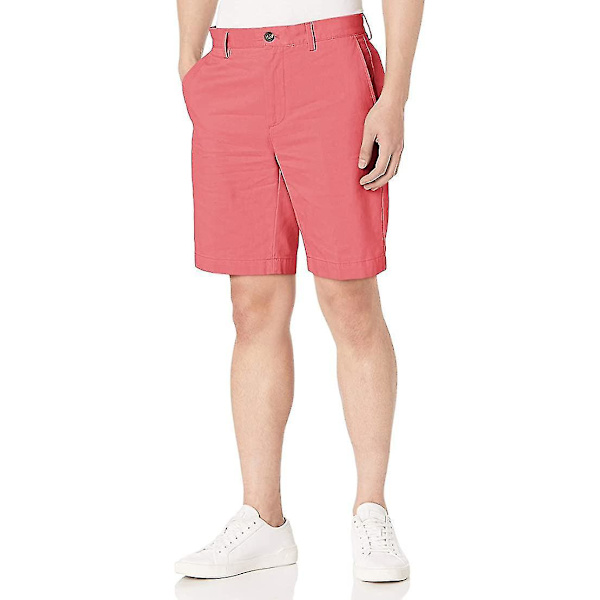 Miesten Khaki Chino -shortsit - Koko 30, Roosinpuna