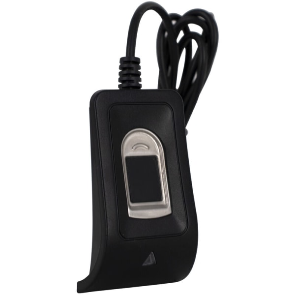 Kompakt USB fingeravtrycksläsare Fingeravtrycksläsare med pålitligt biometriskt passersystem, modell: svart