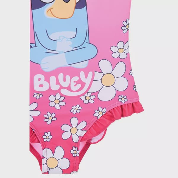Bluey Daisy pink badedragt, 3 år / 98 cm