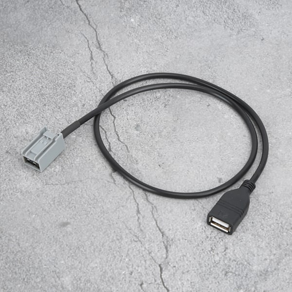 Stöd för USB-ljudkabel Passar för MP3 MP4 MITSUBISHI Outlander 2009 och framåt 3911‑TFO‑003