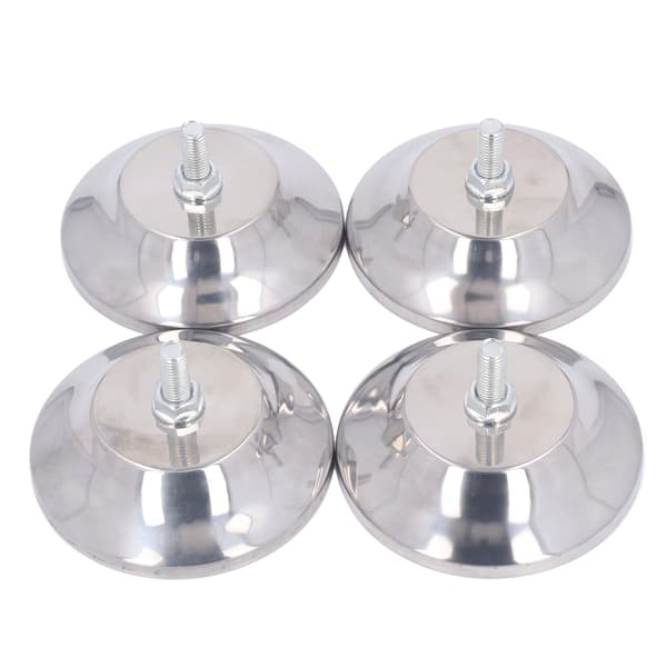 4 PCS Pool Billiard Table Leg Levelers 5 Inch Adjustable Heavy Duty Leveling Risers for Foosball Table Ping Pong Table