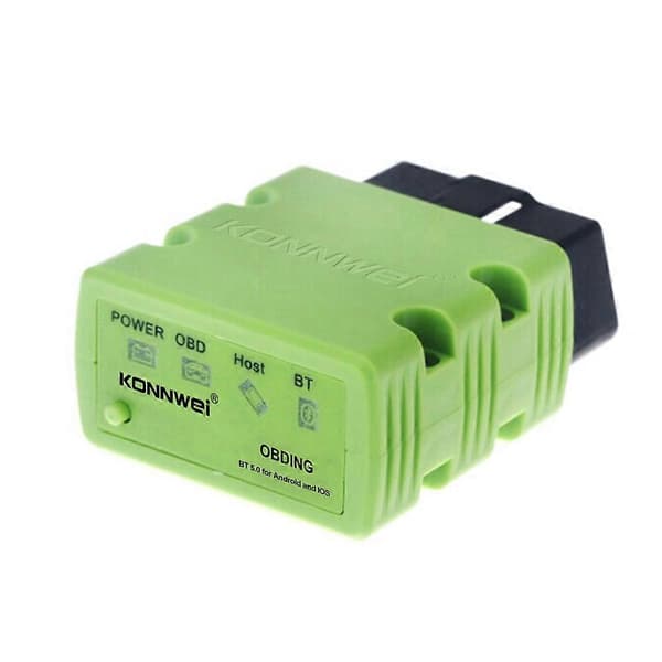 KONNWEI KW902 Bluetooth 5.0 OBD2 Bildiagnostikverktyg Stöder IOS/Android Green