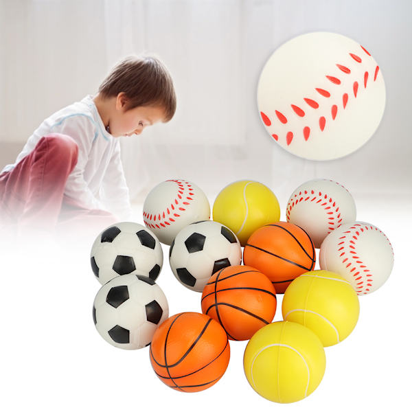 63 mm Kid Finger Träningsboll Handgrepp Styrka Träning Tryckavlastningsleksak