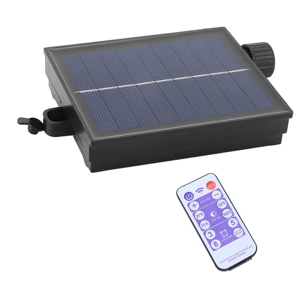 Solar String Light Control Box Automatisk Vanntett Justerbar Lysstyrke Solar Lampe String Kretskort Utgang Boost 24V