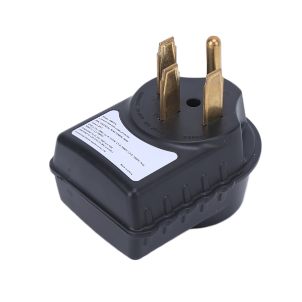 125/250V RV Overspenningsvern 50A Hann til 50A Hunn Adapterplugg 3150J med LED-indikator for Reisevogner Campingvogner