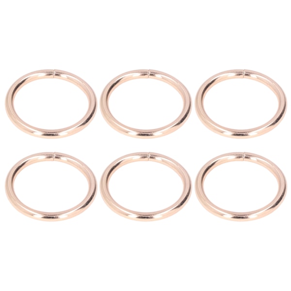 20 stk Metallringer 4x32mm Jern Solid Holdbar Multifunksjonell Utsøkt Metall O-ringer Gull