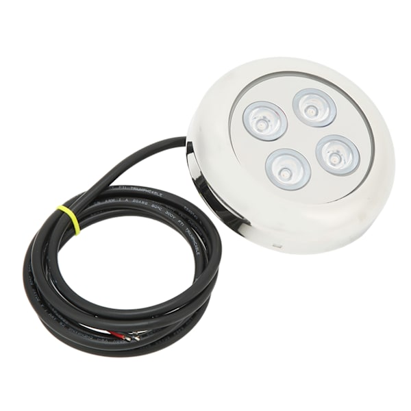 Marint undervandslys 60° vinkel IP68 Vandafvisende søvand interiør Kuppelbelysning Swimmingpool lampe RGB 11,5W