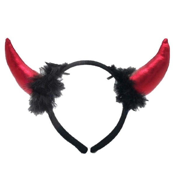 Devil Horn Pannband Halloween Kostym Tillbehör Pannband Mardi Gras Combination 1