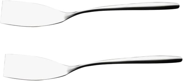 Sett med 10 stekespader i rustfritt stål, multifunksjonelle, kompatible med matlaging av biffer og grilling