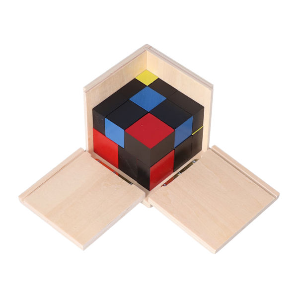 Puupalikat Trinomial-palikat Ilmaisu Lajittelupalikat Puzzle-lelut Varhaiskasvatukseen Trinomial