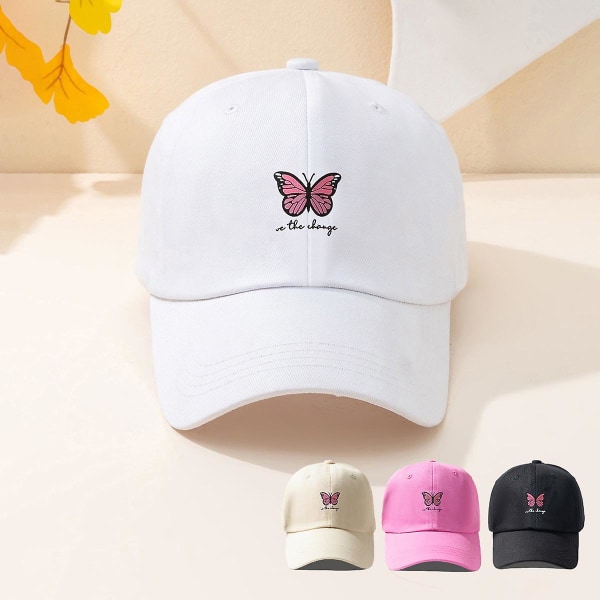 Butterfly Alfabet Baseball Cap Rosa