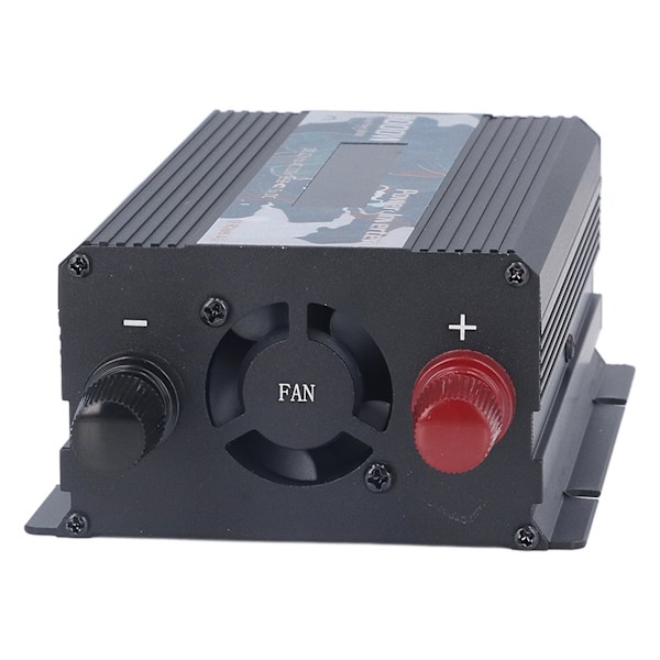 Ren Sinus Bølge Inverter DC 12V til AC 110V Multifunktionel Power Batteri Konverter til elektrisk apparat Sort