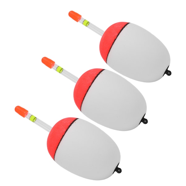 3ST EVA självlysande fiskeflotta Light Stick Foam Plast Bobber Havsfiske Striking Float80G