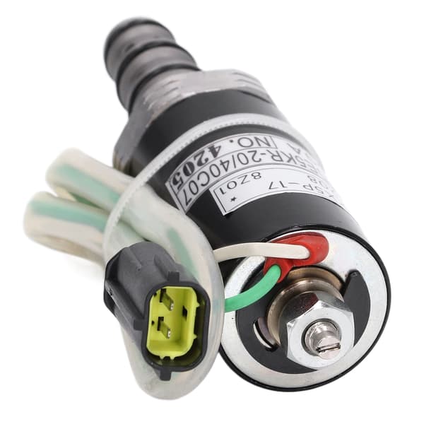 Roterende magnetventil Hydraulisk pumpstyringsventil i rustfrit stål til Kobelco SK200‑6E SK200‑3