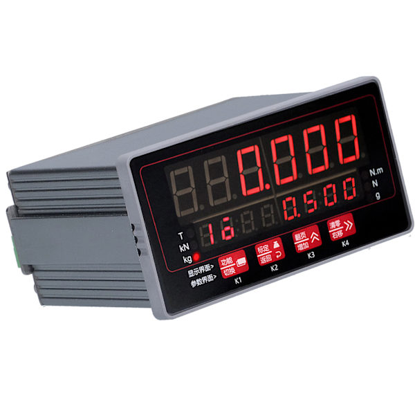 Lastcellecontroller 4-kanals relæ digitalt instrument til vægtdisplay DC 15‑30V DY810