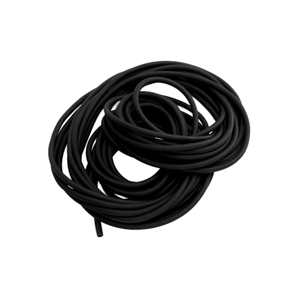 2050 10M Utomhus Naturlatex Gummi Tube Stretch Elastiskt Tube Jakt Ersättningsband Svart