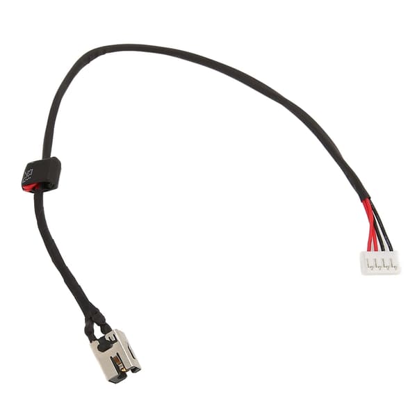 DC-strømpluggkabelutskifting Slitasje-resistent ABS DC-strømpluggkabel for Lenovo G575 G570 Y470 DC30100EE00