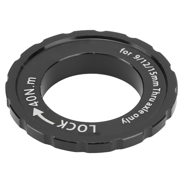 Pyörä Centerlock Lukkorengas Alumiiniseos Pyörä Levyjarru Nav Levyroottori Lukkorengas Maantiepyörä Maastopyörä Musta