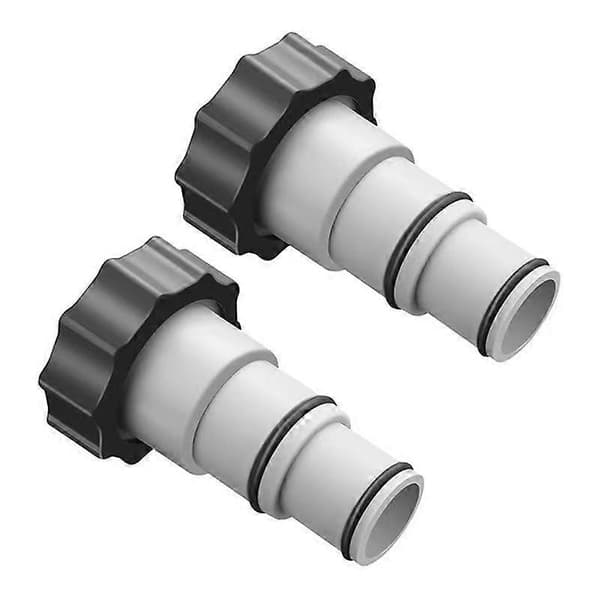 2-paknings filterpumpekobling 1,25\" til 1,5\" type A slangeadapter