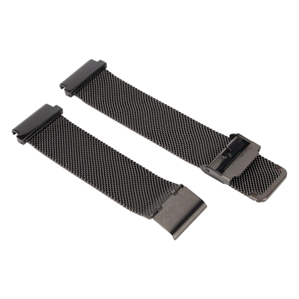 Klockarmband 22 mm nät i rostfritt stål Justerbart utbytesband för Amazfit Falcon T-REX 2 Ultra Black