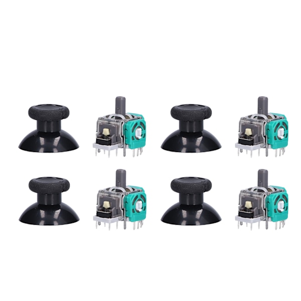 Slidstærkt 4-pak Analog Joystick Udskiftningssæt til Xbox One Controller