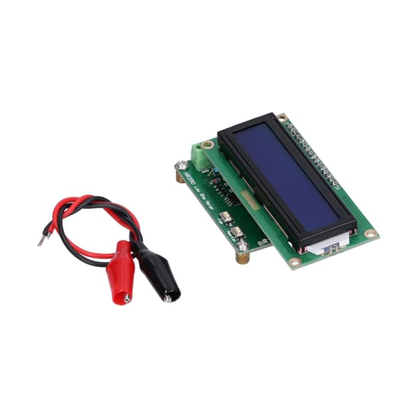 Low Resistance Ohmmeter Milliohm Meter Accurate Capacitance Tester HR390 with Alligator Clip
